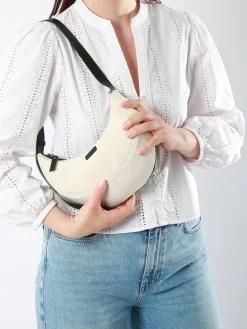 Sac porté épaule S Sosoomao coton et cuir ETRIER