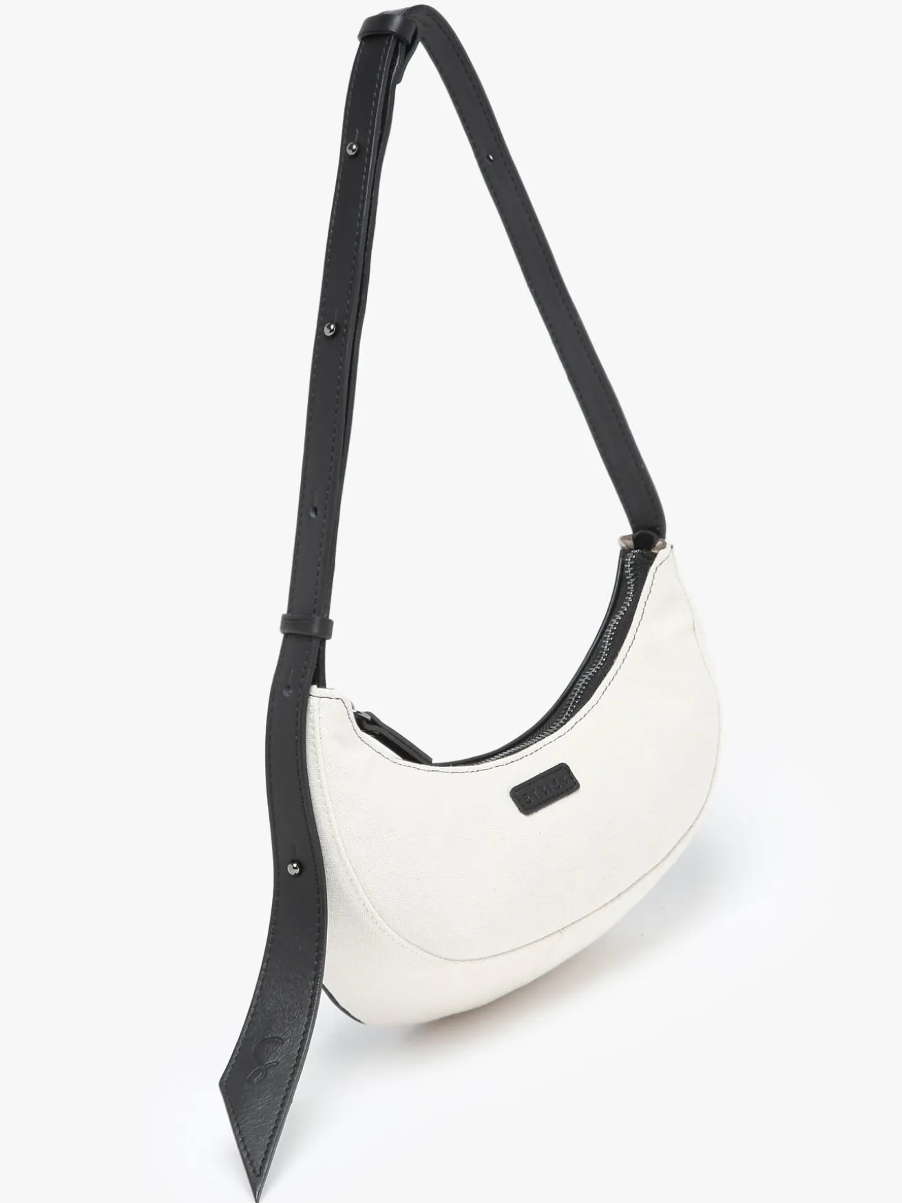 Sac porté épaule S Sosoomao coton et cuir ETRIER