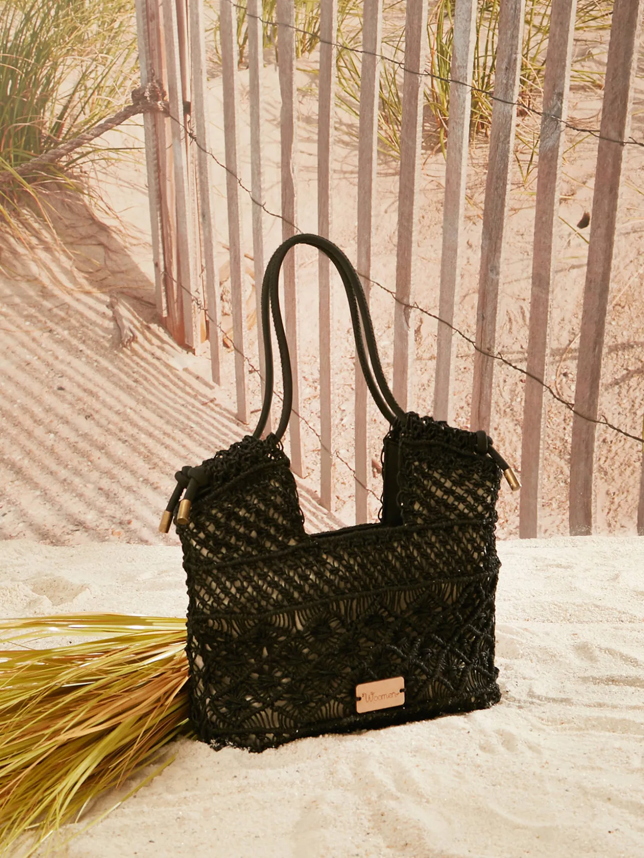 Sac porté épaule Tanaisie jute WOOMEN