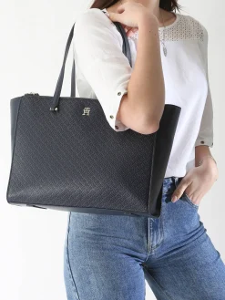 sac porté épaule Th eternity polyurethane TOMMY HILFIGER