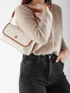 sac porté épaule Th monoplay cuir TOMMY HILFIGER
