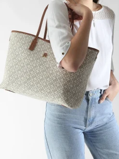 sac porté épaule Th monoplay cuir TOMMY HILFIGER