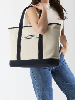 sac porté épaule Th summer coton TOMMY HILFIGER