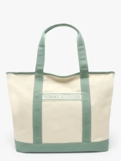 sac porté épaule Th summer coton TOMMY HILFIGER