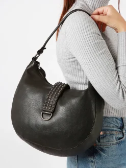 Sac porté épaule Toscane cuir BASILIC PEPPER