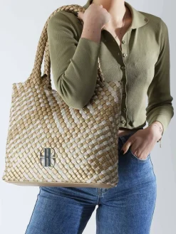 Sac porté épaule tressé Tessa LAURENT DAVID