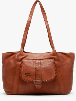 sac porté épaule Utility cuir BASILIC PEPPER
