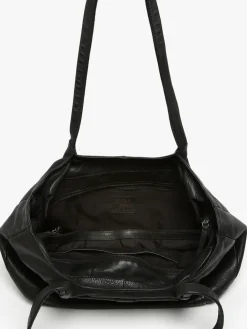 sac porté épaule Utility cuir BASILIC PEPPER