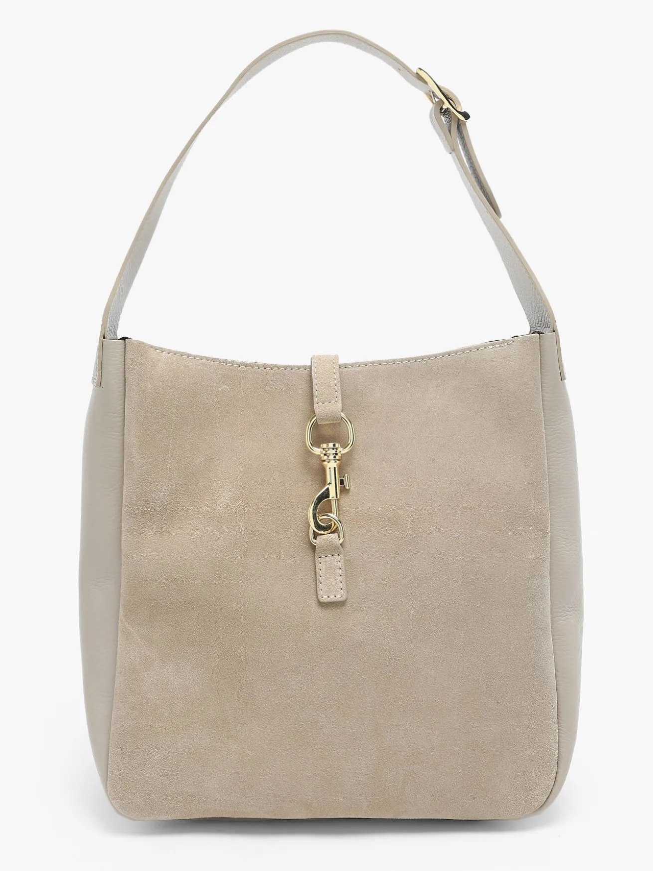 Sac porté épaule Velvet caviar cuir MILANO