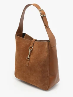 Sac porté épaule Velvet caviar cuir MILANO
