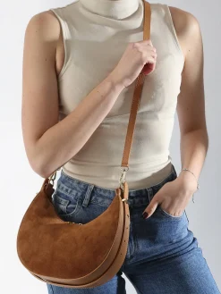 Sac porté épaule Velvet caviar cuir MILANO