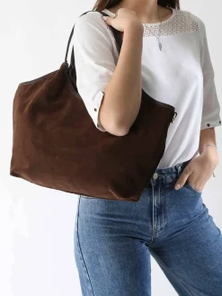 sac porté épaule Velvet caviar cuir MILANO