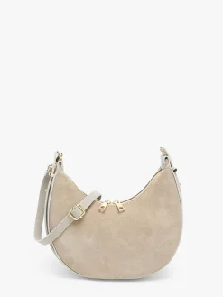 Sac porté épaule Velvet caviar cuir MILANO