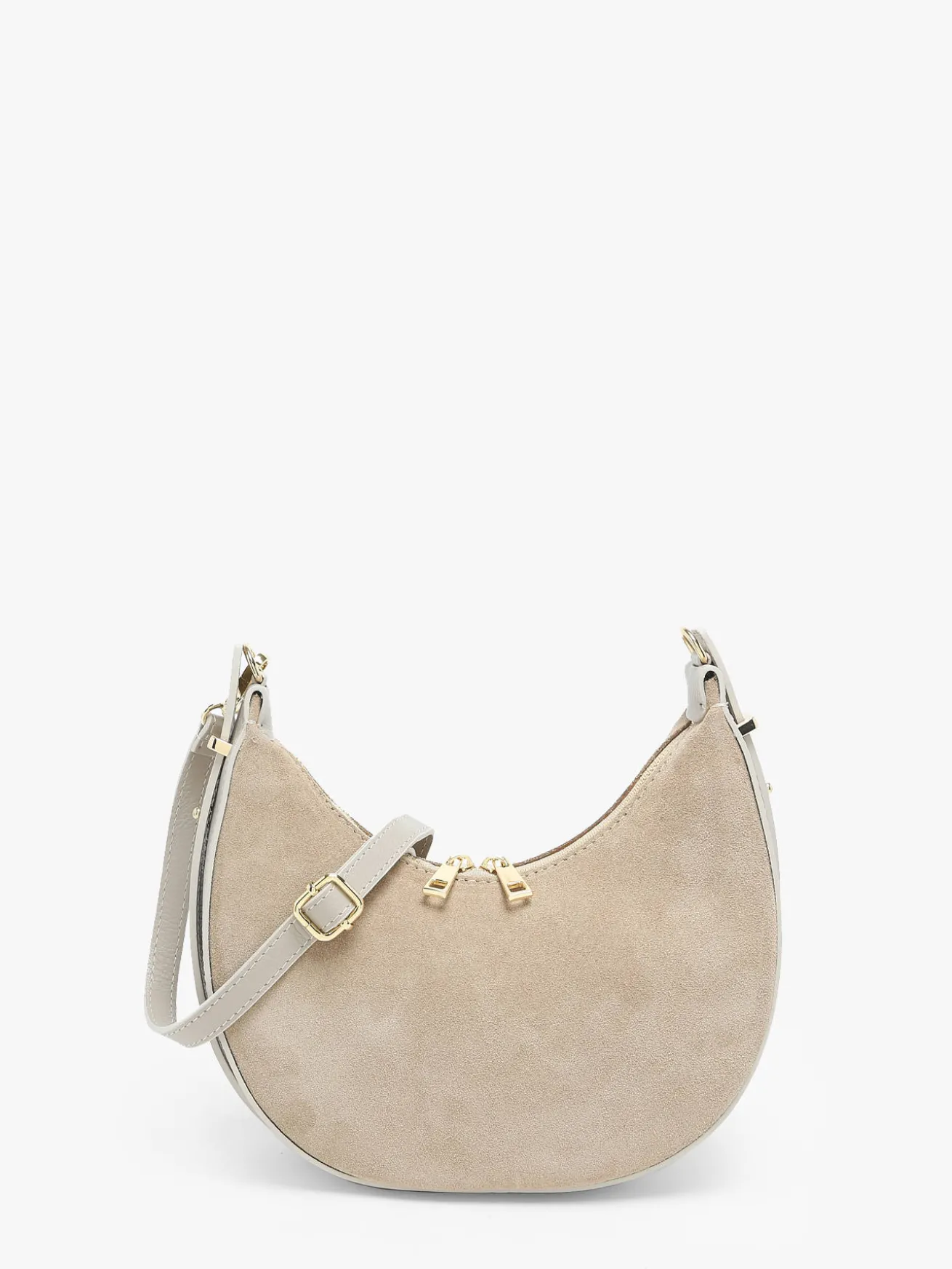 Sac porté épaule Velvet caviar cuir MILANO