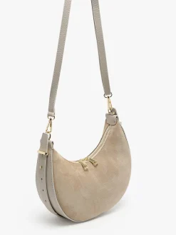 Sac porté épaule Velvet caviar cuir MILANO