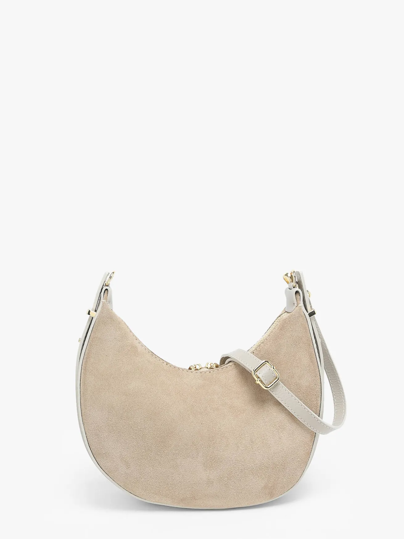 Sac porté épaule Velvet caviar cuir MILANO