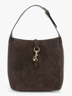 Sac porté épaule Velvet caviar cuir MILANO