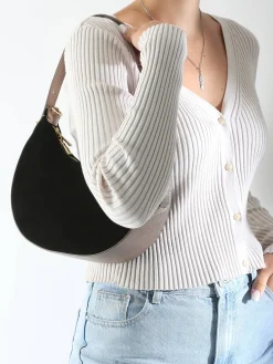 sac porté épaule Velvet cuir MILANO