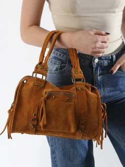 sac porté épaule Velvet cuir MILANO
