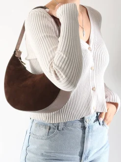 sac porté épaule Velvet cuir MILANO