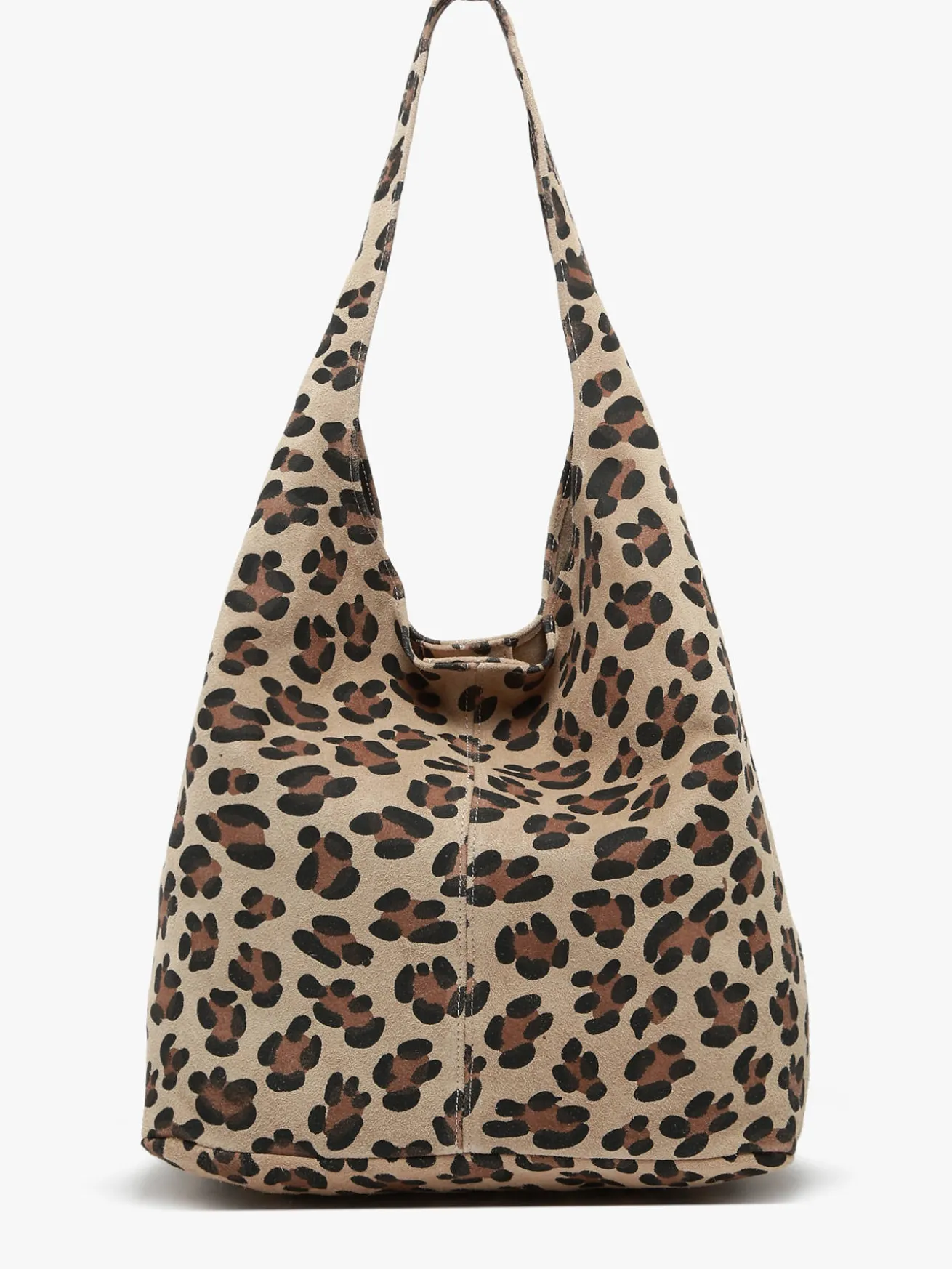 sac porté épaule Velvet leopardo cuir MILANO