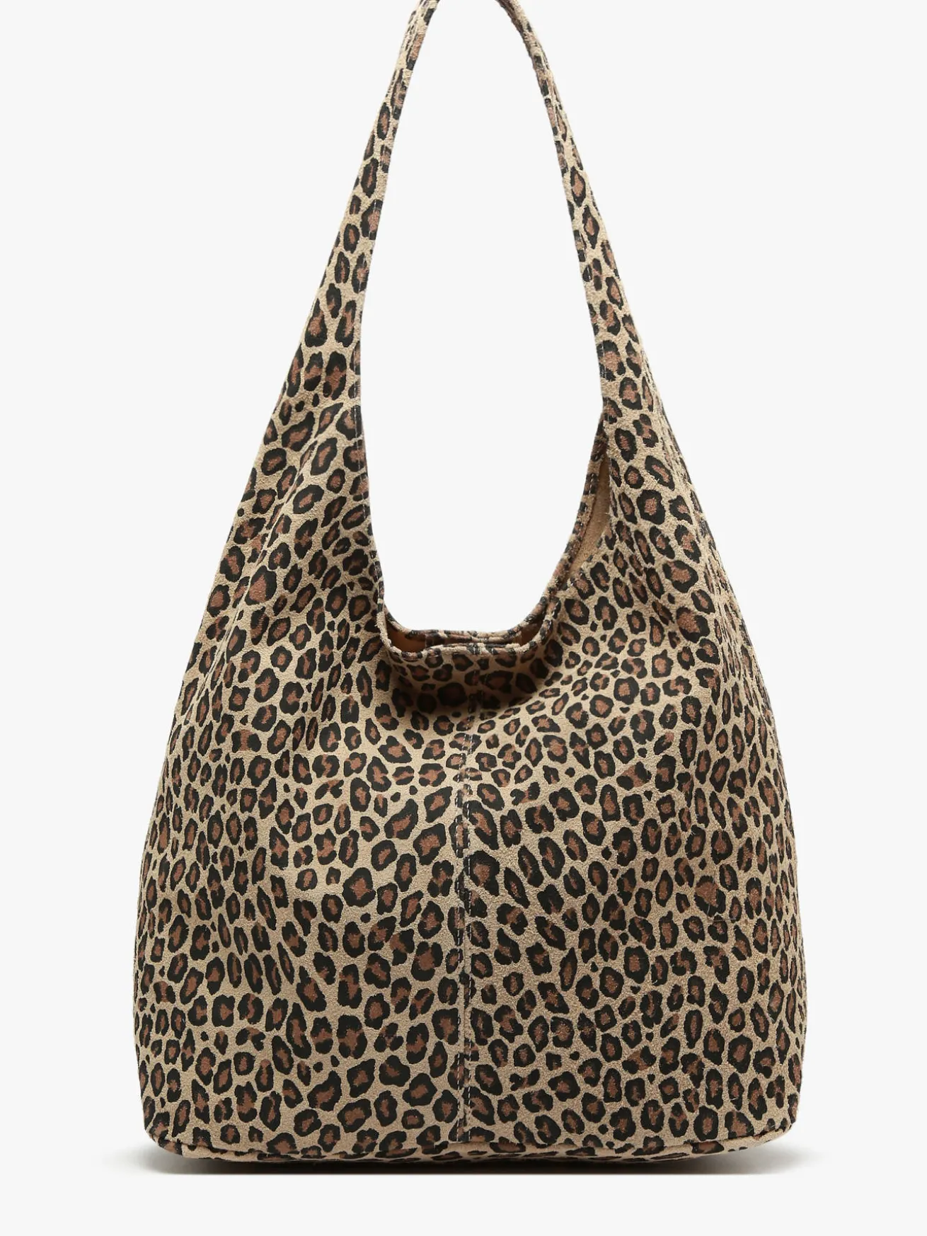sac porté épaule Velvet leopardo cuir MILANO