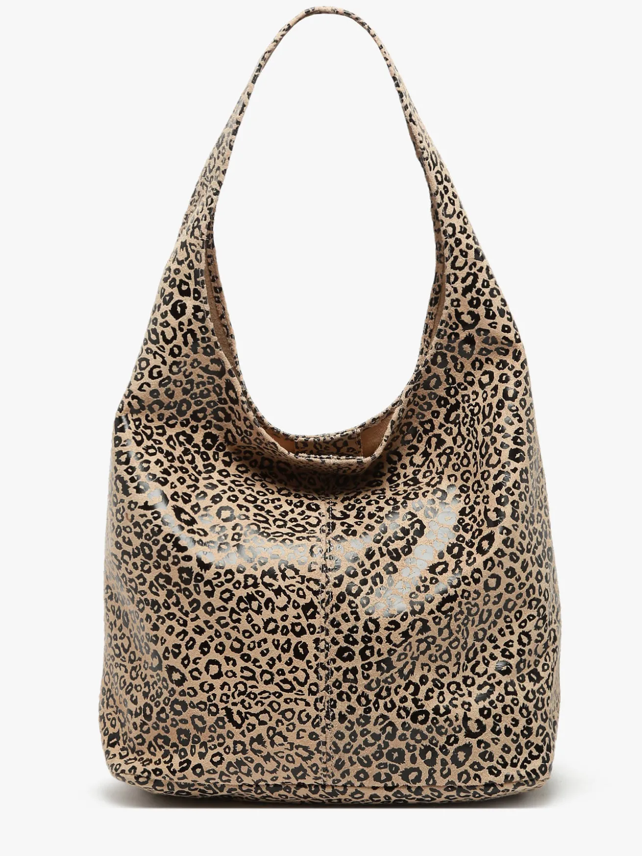 sac porté épaule Velvet leopardo cuir MILANO