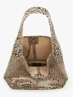 sac porté épaule Velvet leopardo cuir MILANO