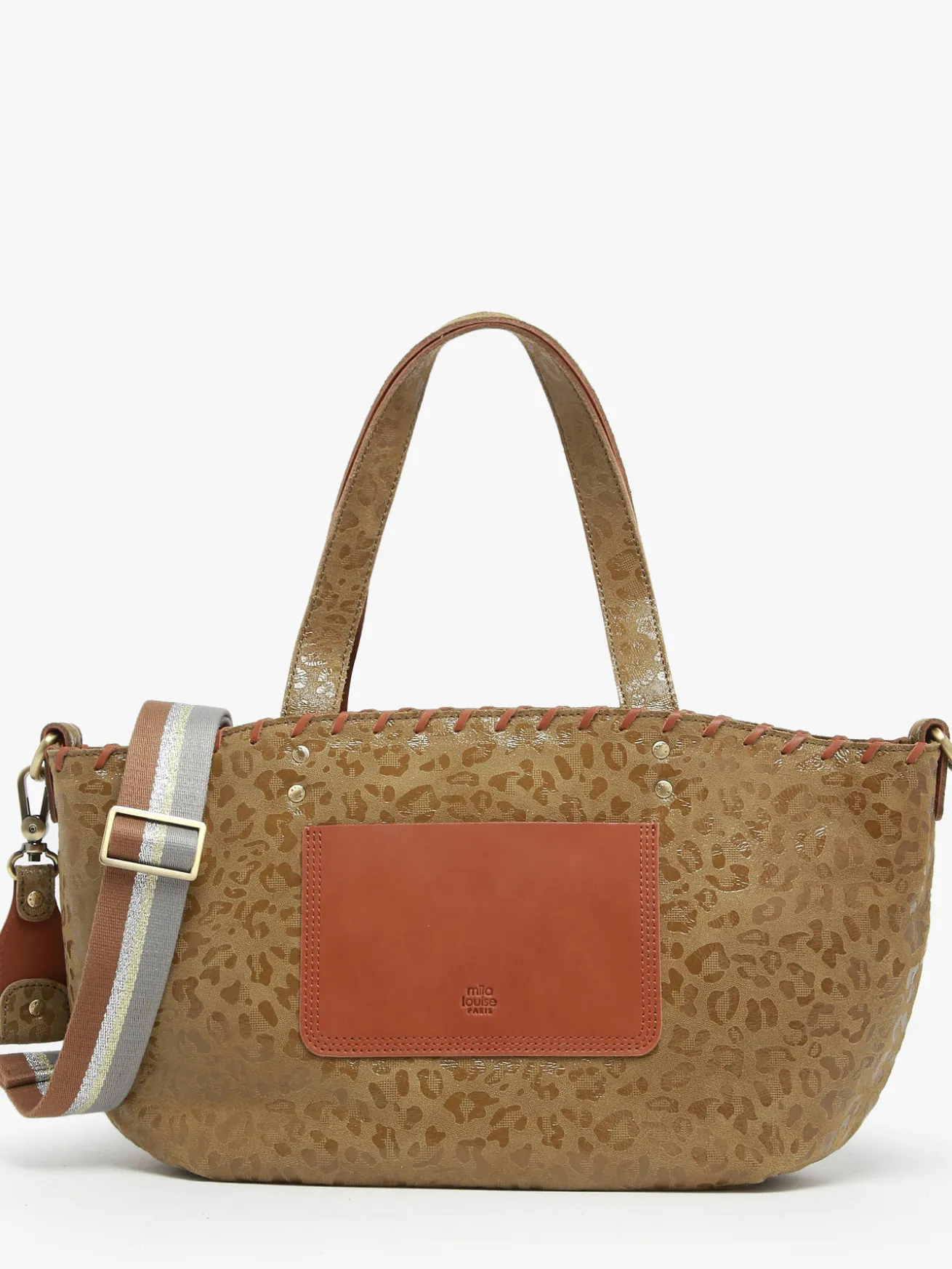 Sac porté épaule Vintage cuir MILA LOUISE