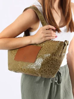 Sac porté épaule Vintage cuir MILA LOUISE
