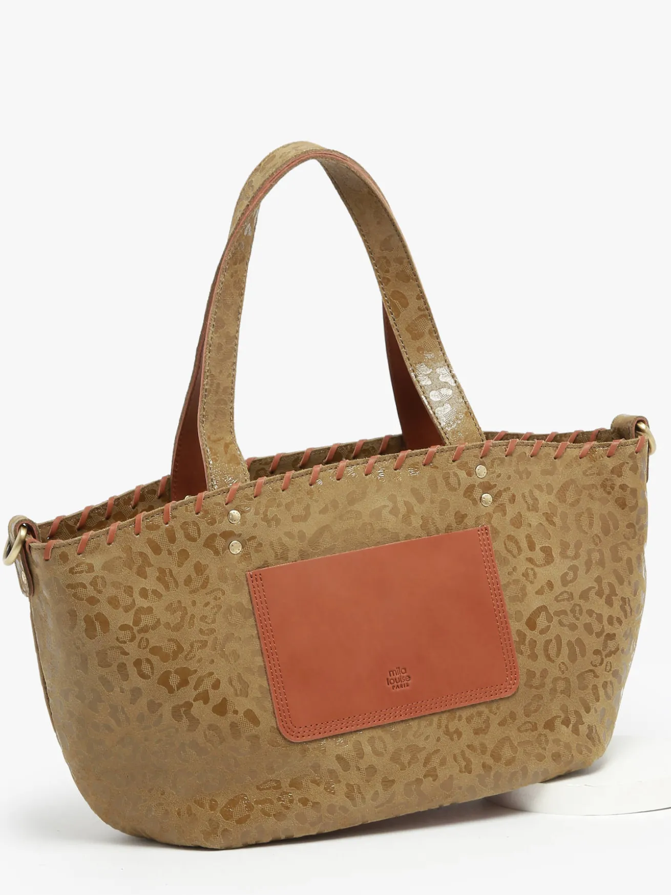 Sac porté épaule Vintage cuir MILA LOUISE
