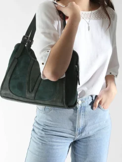 Sac porté épaule Winter velvet MINIPRIX
