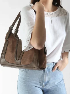 Sac porté épaule Winter velvet MINIPRIX