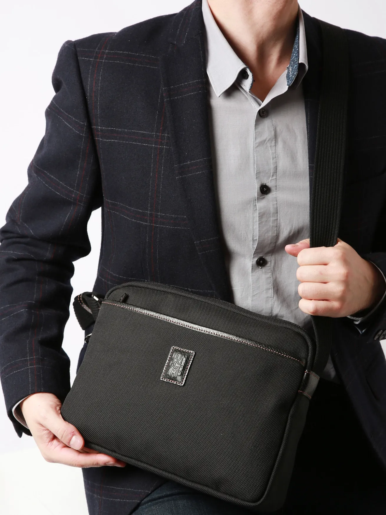 Sac porté travers Boxford polyester recyclé LONGCHAMP