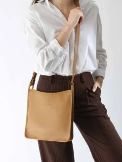 Sac porté travers zippé M Le Foulonné cuir LONGCHAMP