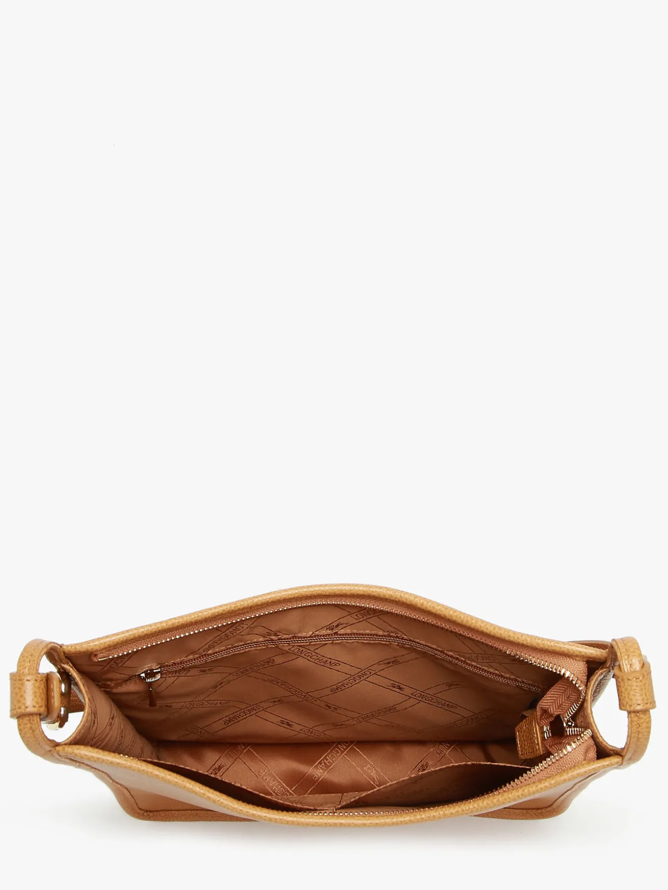 Sac porté travers zippé M Le Foulonné cuir LONGCHAMP