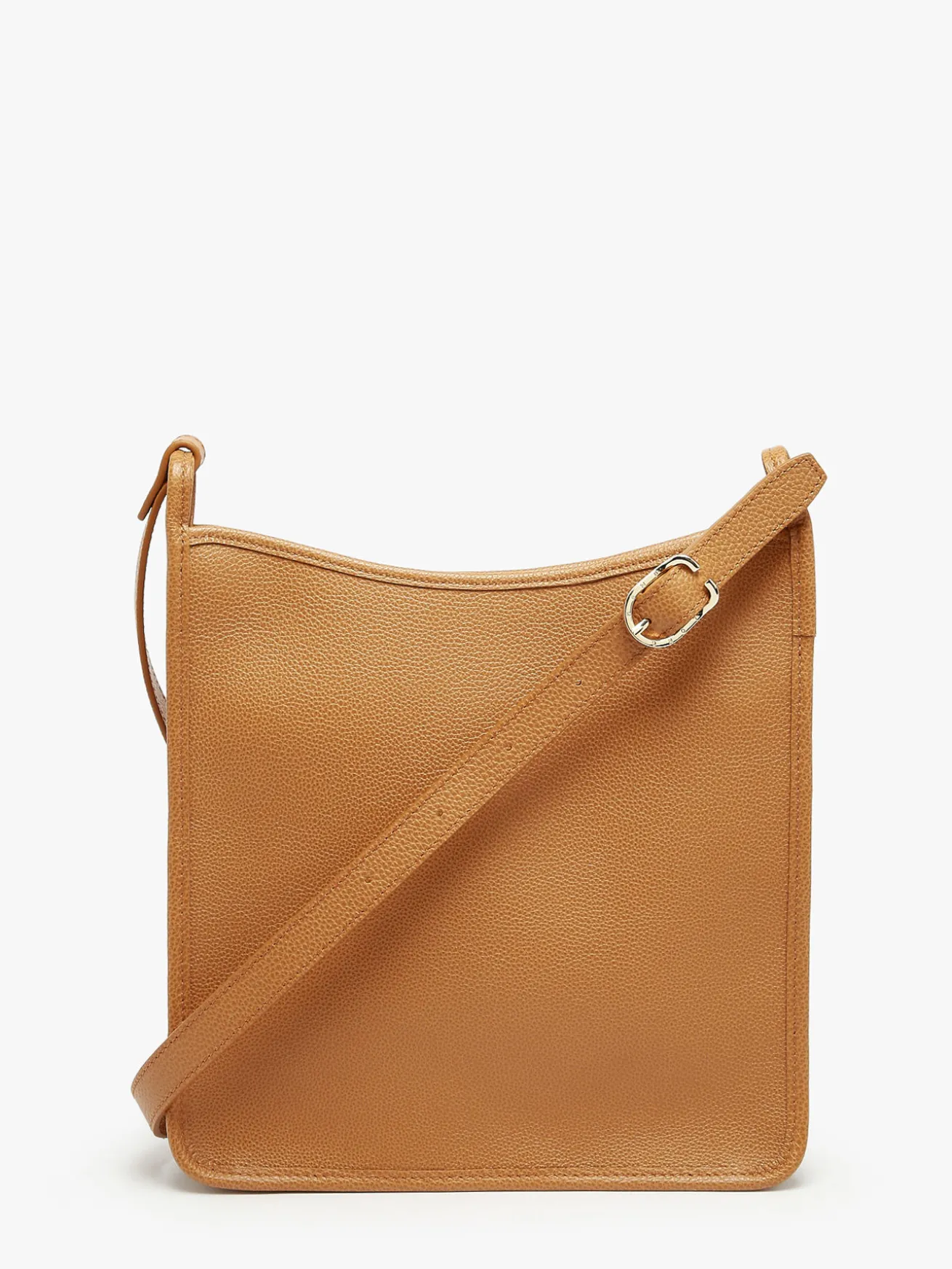 Sac porté travers zippé M Le Foulonné cuir LONGCHAMP