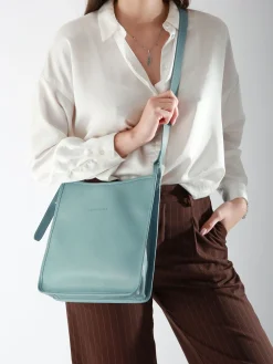 Sac porté travers zippé M Le Foulonné cuir LONGCHAMP