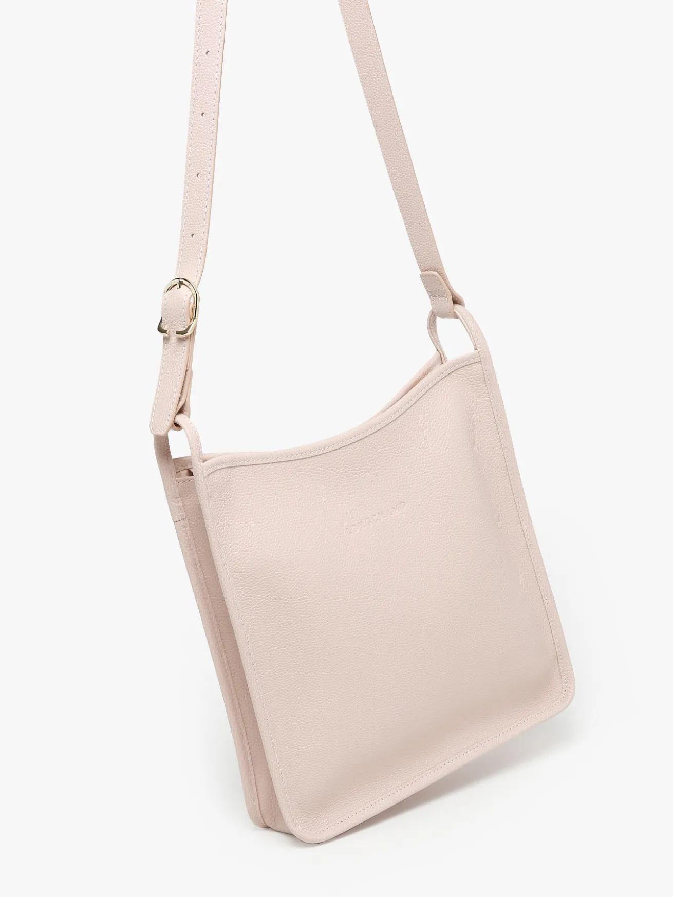 Sac porté travers zippé M Le Foulonné cuir LONGCHAMP
