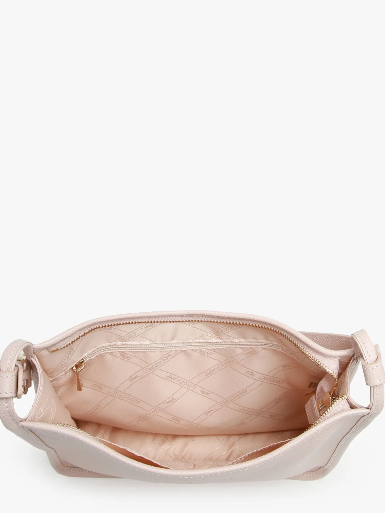 Sac porté travers zippé M Le Foulonné cuir LONGCHAMP