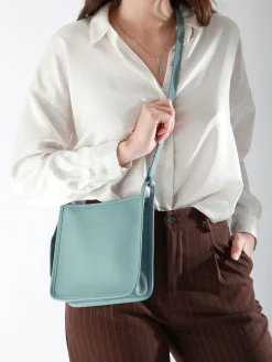Sac porté travers zippé S Le Foulonné cuir LONGCHAMP