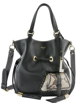 Sac seau M Premier Flirt Python cuir LANCEL