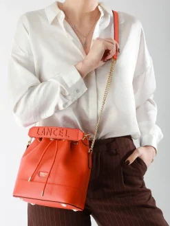 Sac seau S Ninon cuir LANCEL
