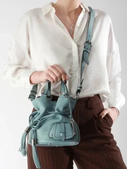 Sac seau S Premier Flirt cuir LANCEL
