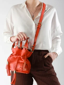 Sac seau S Premier Flirt cuir LANCEL
