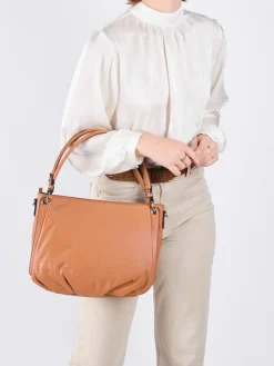 Sac Shopping Confort cuir HEXAGONA