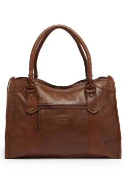 Sac Shopping Cow cuir BASILIC PEPPER