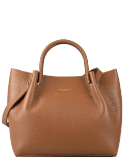 Sac shopping Foulonne double cuir LANCASTER