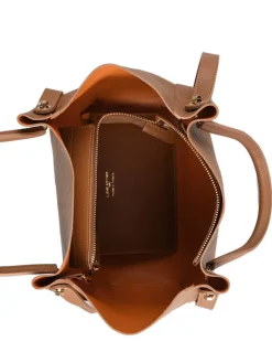 Sac shopping Foulonne double cuir LANCASTER
