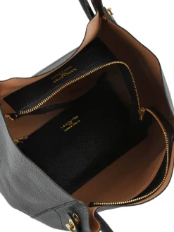 Sac shopping Foulonne double cuir LANCASTER